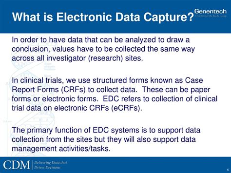 electronic data capture in clinical trials ppt